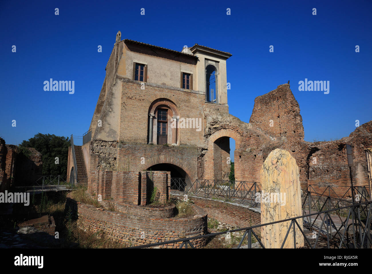 Domus Flavia, archaeological ruins, Monte Palatino, Palatin, Palatine ...