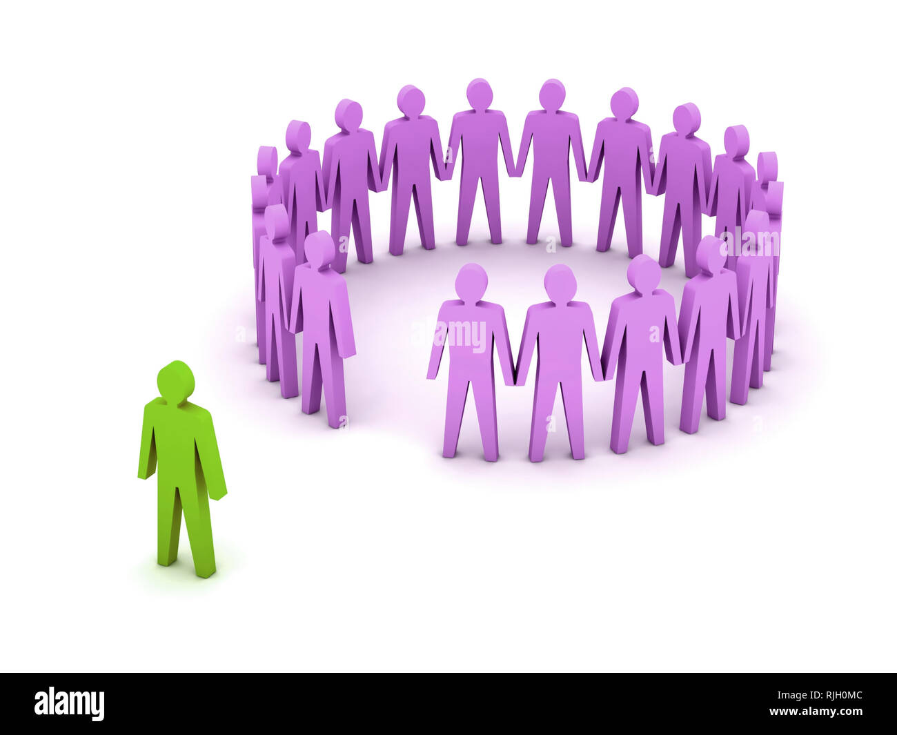 И отдельные личности и организации. Человек толпы. Один человек и группа. Отдельные группы людей. Группа людей отдельно от других.