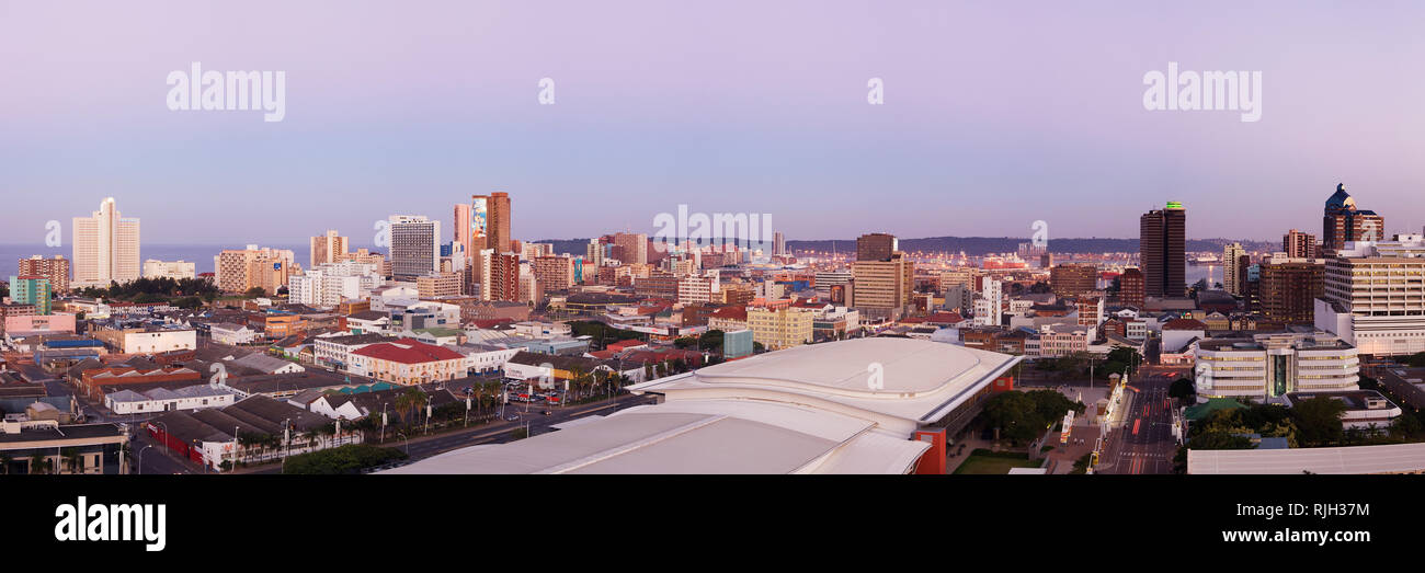 Skyline of Downtown City Center Stock Photo Alamy