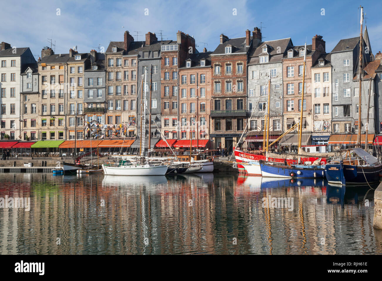 Honfleur boats hires stock photography and images Alamy