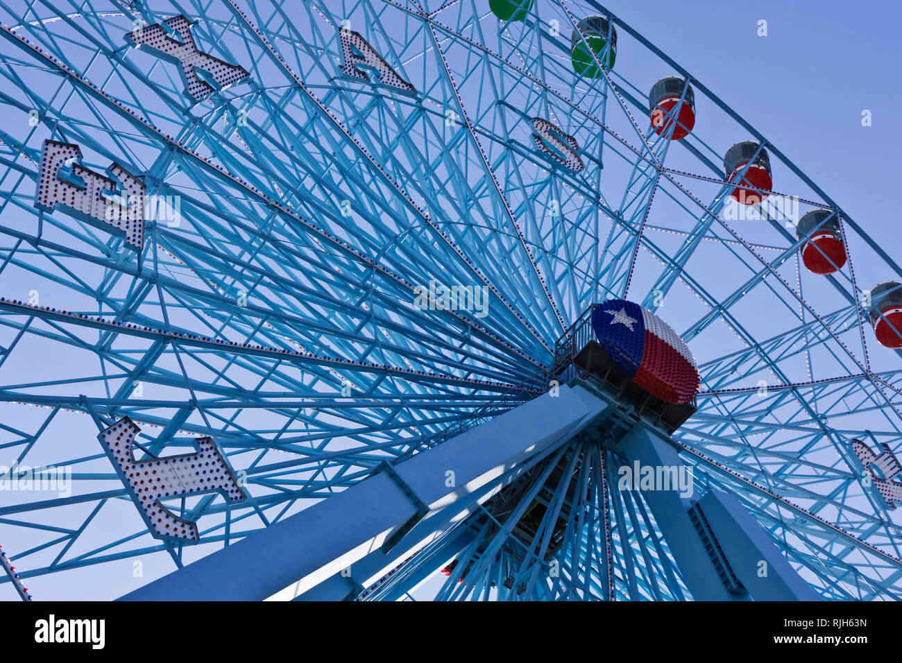 Texas Star Ferris Wheel Stock Photo