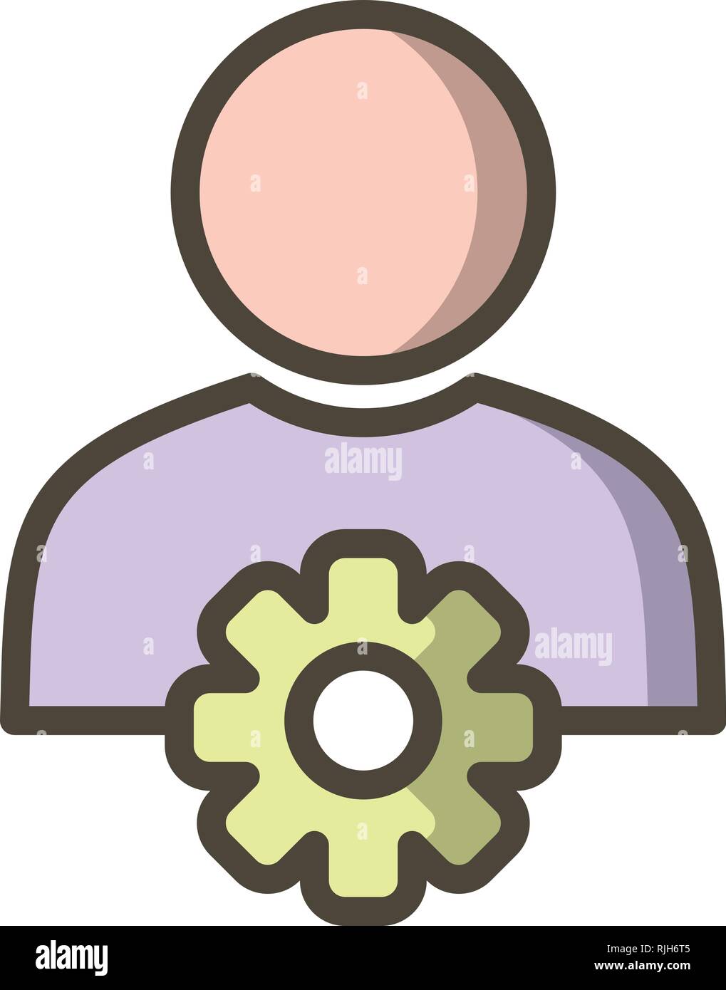 User Management Vector Icon Sign Icon Vector Illustration For Personal And Commercial Use... Clean Look Trendy Icon... Stock Vector
