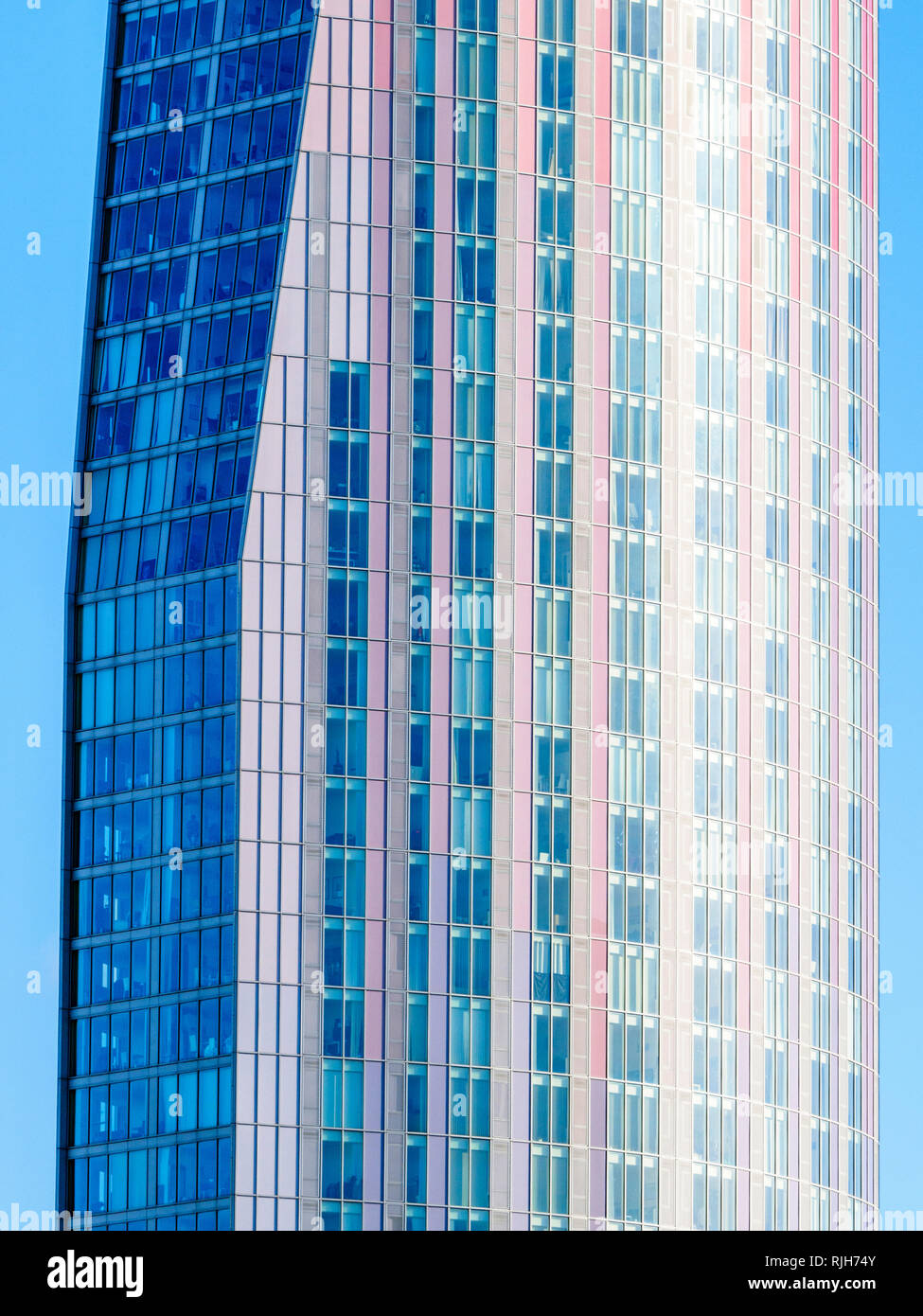 Stratford Halo residential tower block - East London, England Stock Photo