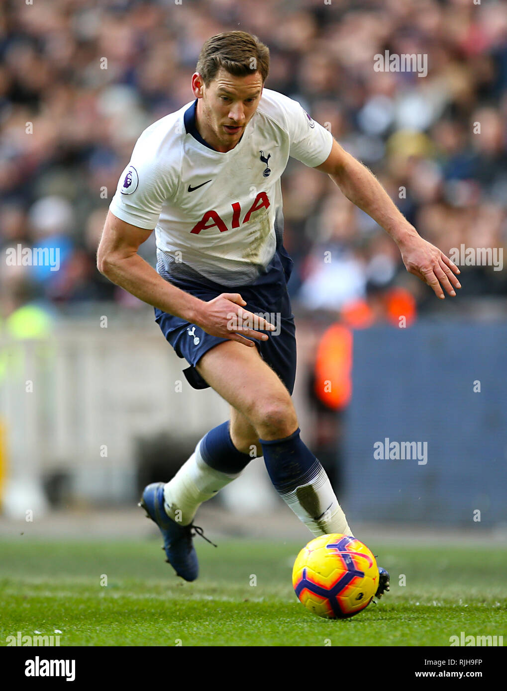 Tottenham Hotspur's Jan Vertonghen Stock Photo