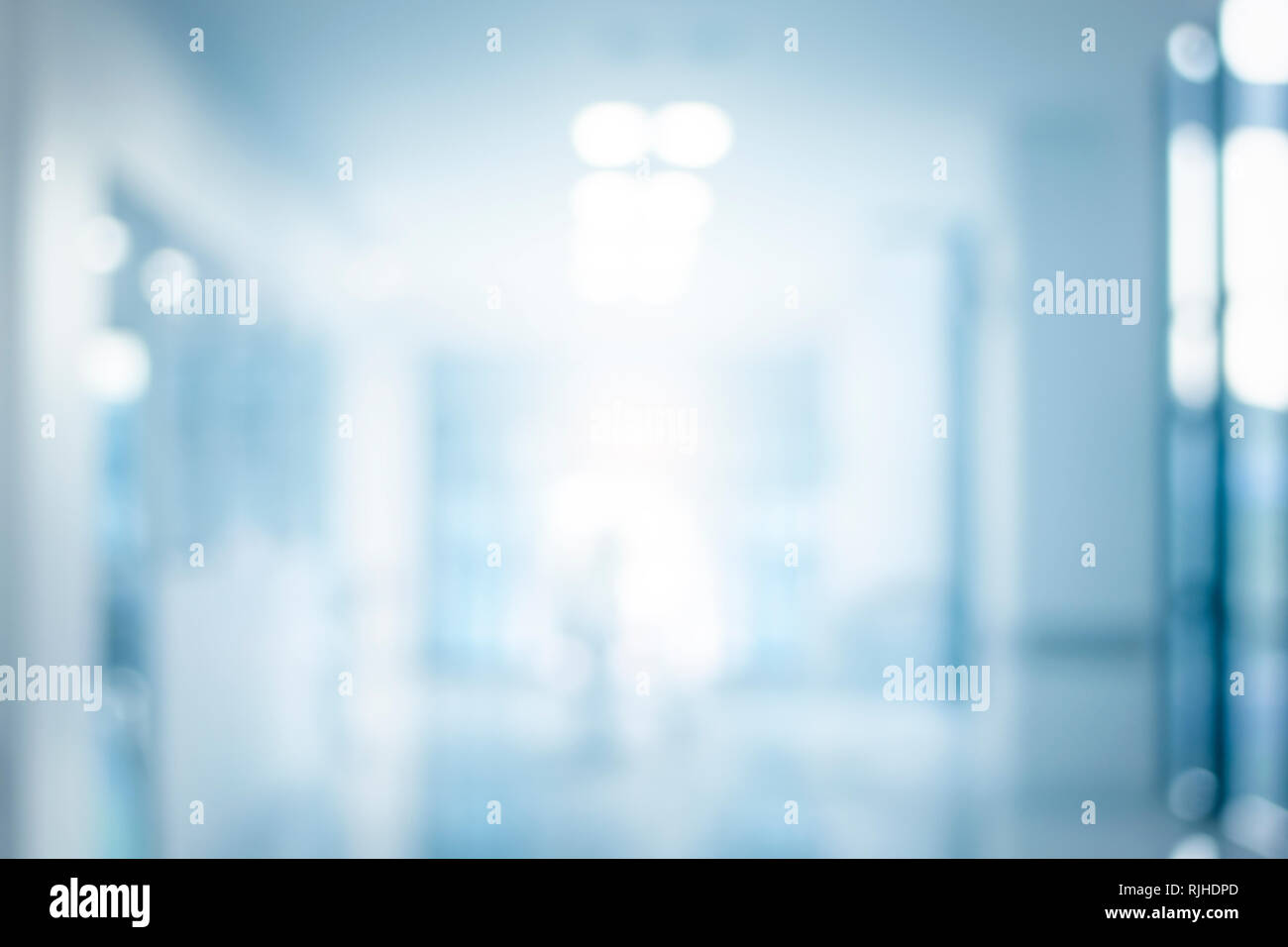 Abstract blurred corridor Background From Building Hallway for corridor building background Stock Photo