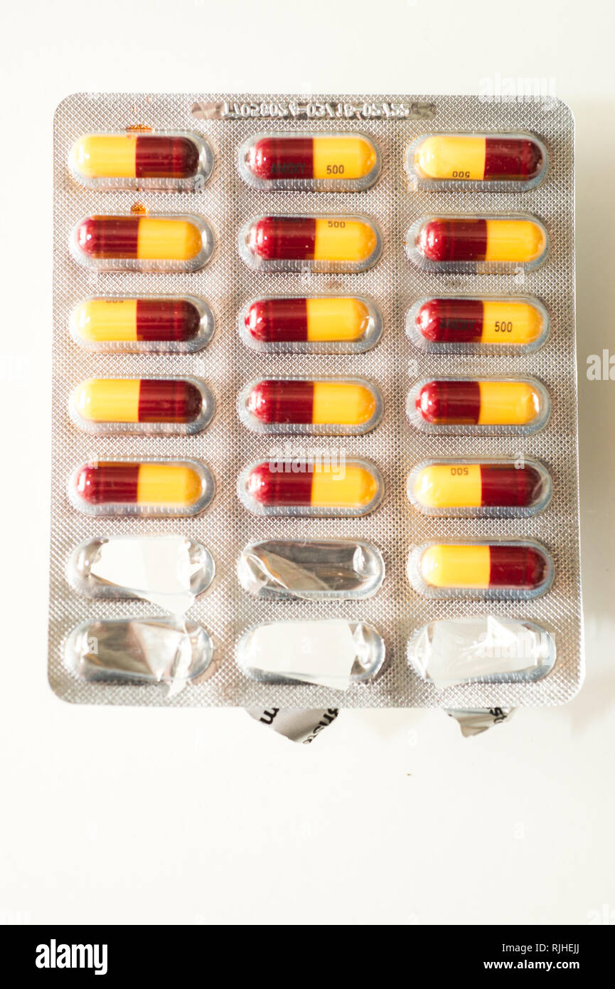 amoxicillin antibacterial 500mg