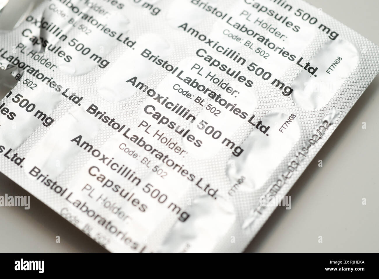 Cost of amoxicillin nhs