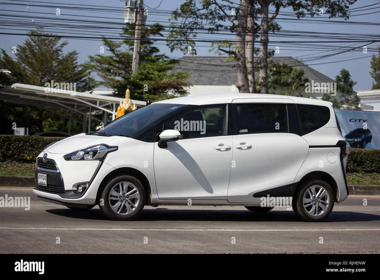 Chiangmai, Thailand - January 14 2019: New Product of Toyota Automobile ...