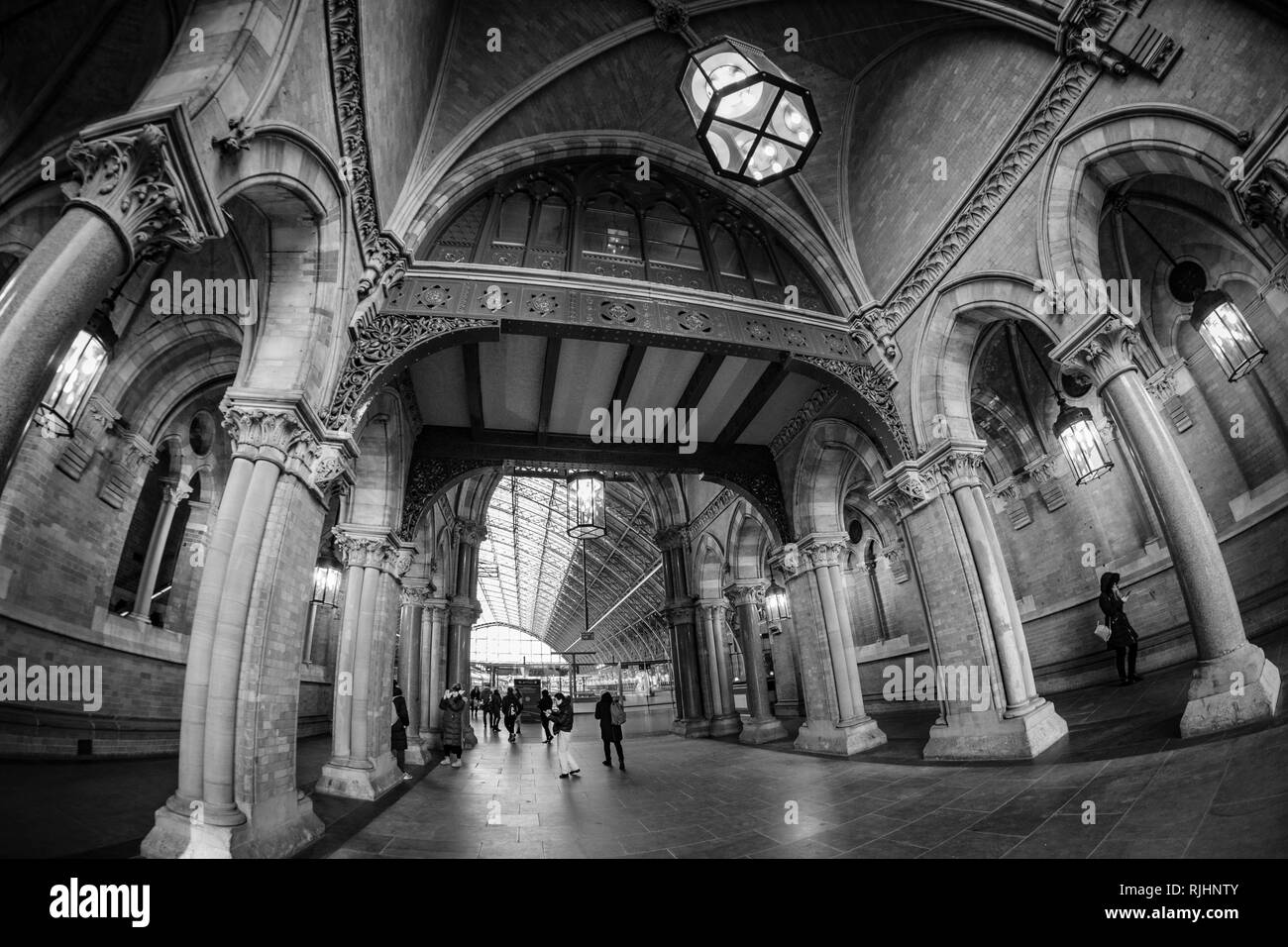 St.Pancras International railway station, London, UK Stock Photo Alamy