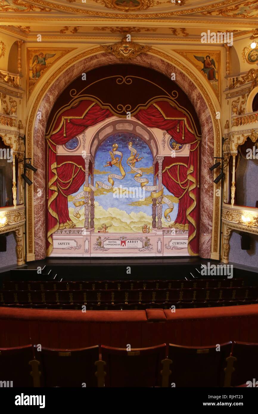 Phil R Daniels, of Upstage Designs, with the Everyman Theatre fire