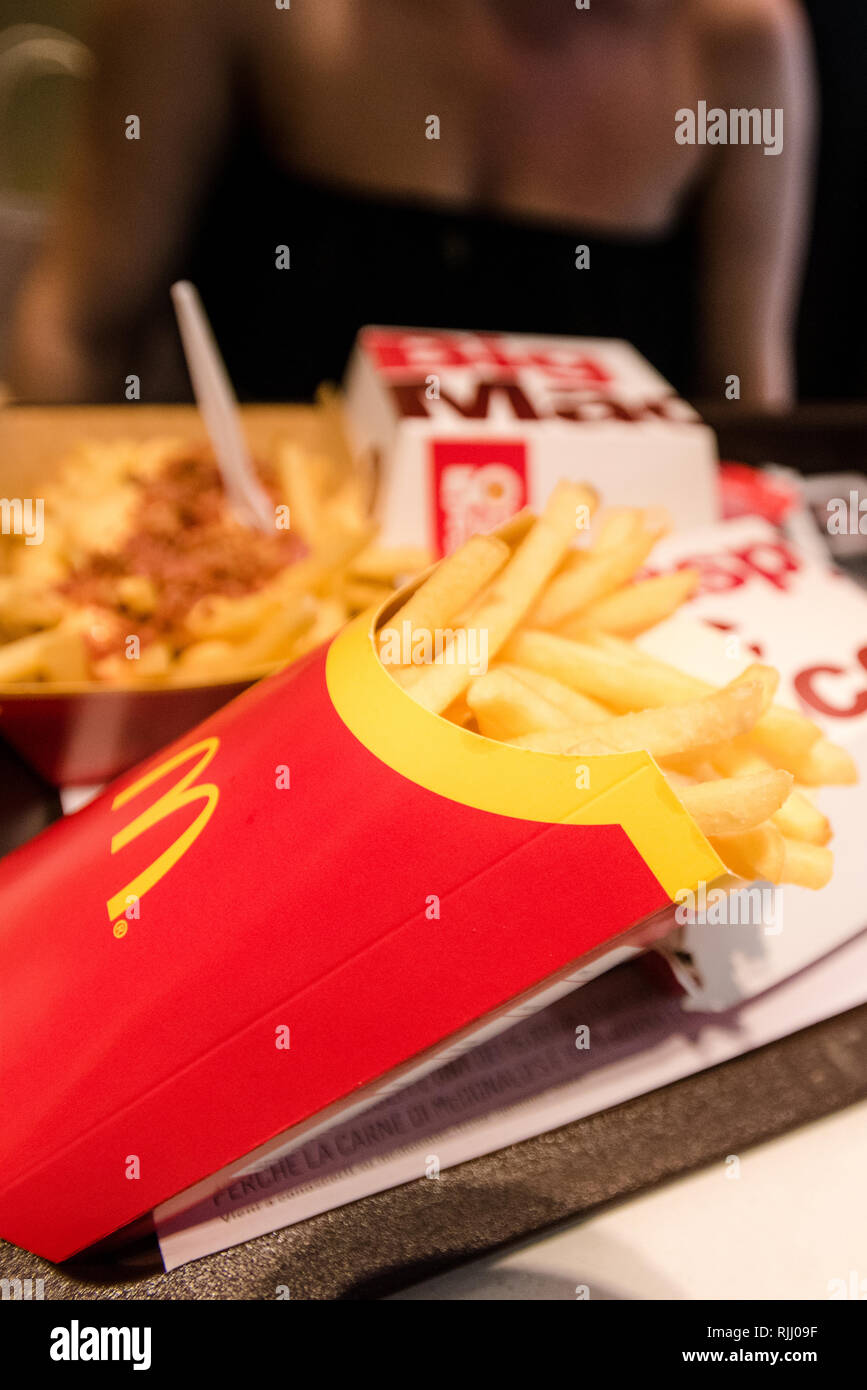 Mcdonalds full tray hires stock photography and images Alamy