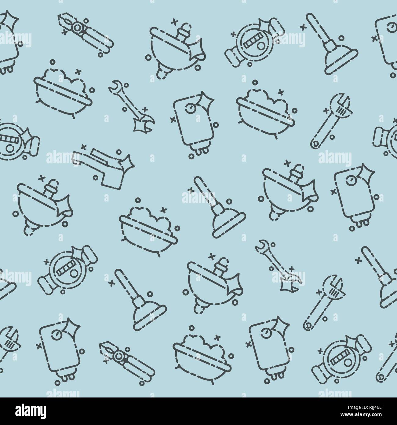 Under sink pipe Stock Vector Images - Alamy