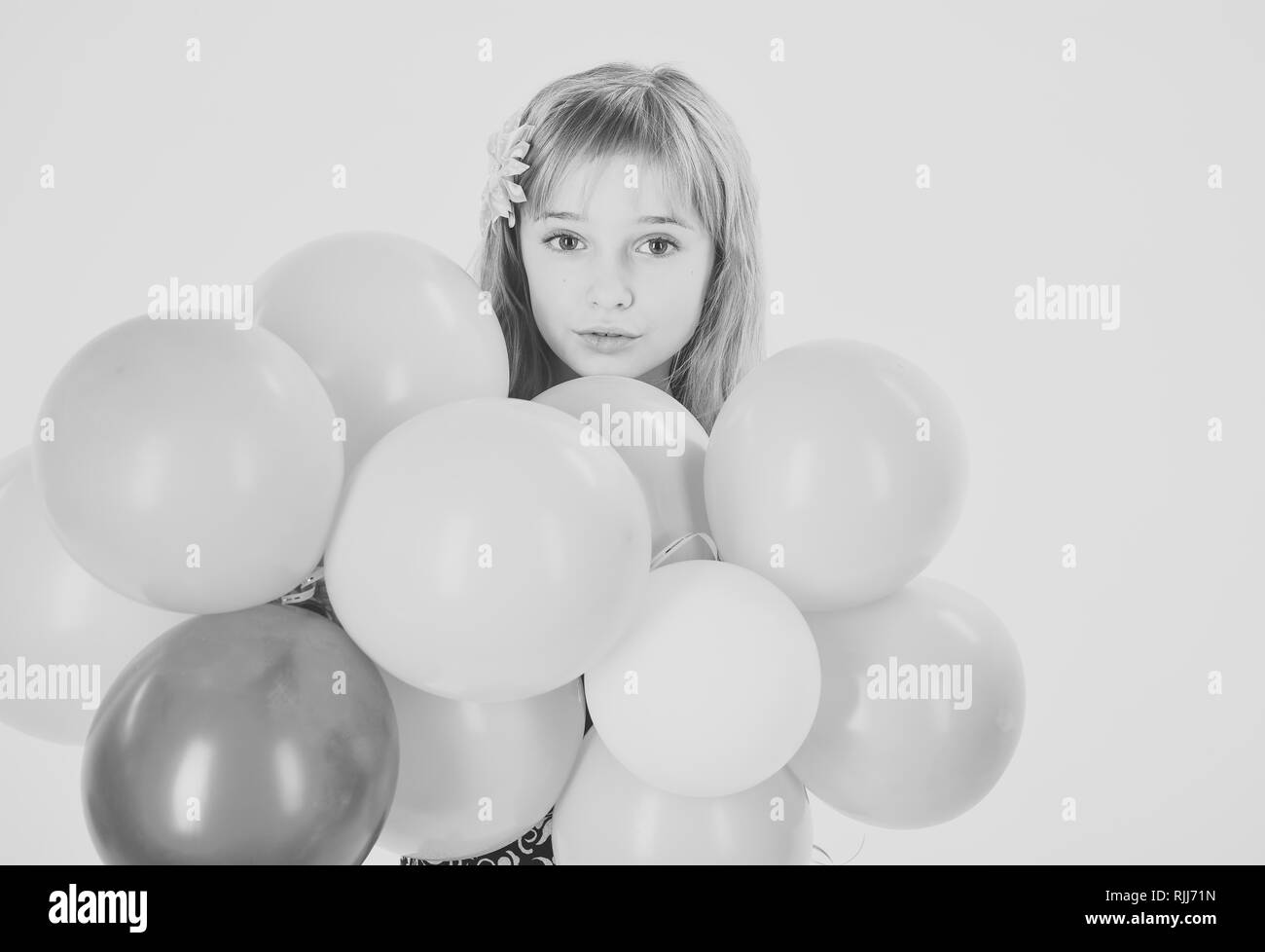 Beauty And Fashion Punchy Pastels Little Girl With Hairstyle