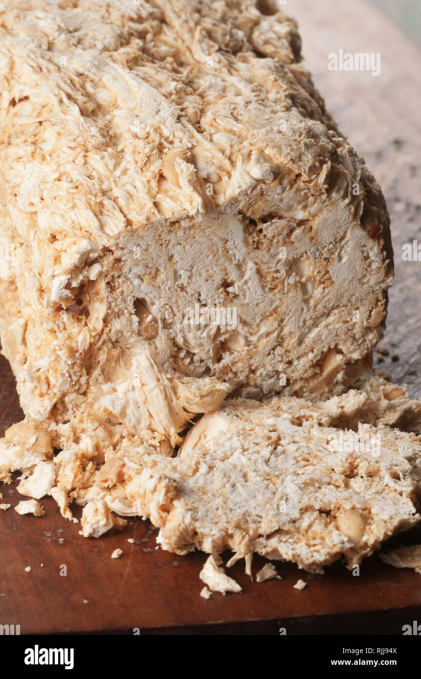 Sesame halva, close up shot, local focus Stock Photo
