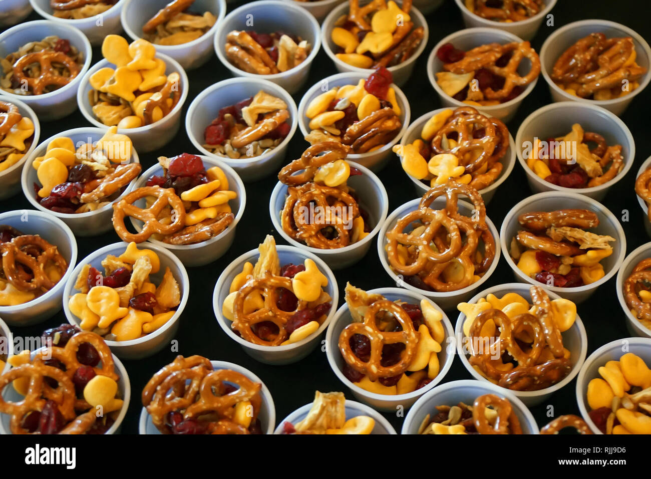 Lunches are made by to demonstrate the importance of eating a healthy lunch. Stock Photo