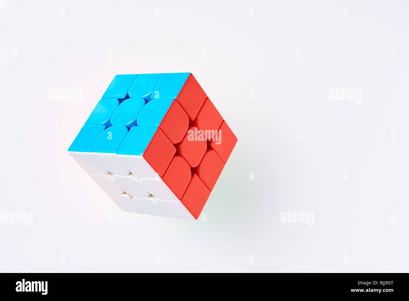 Rubics cube white hi-res stock photography and images - Alamy
