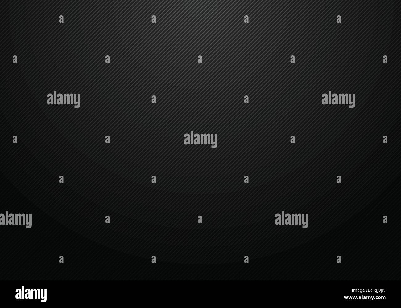 Abstract diagonal lines striped black and gray gradient background and ...