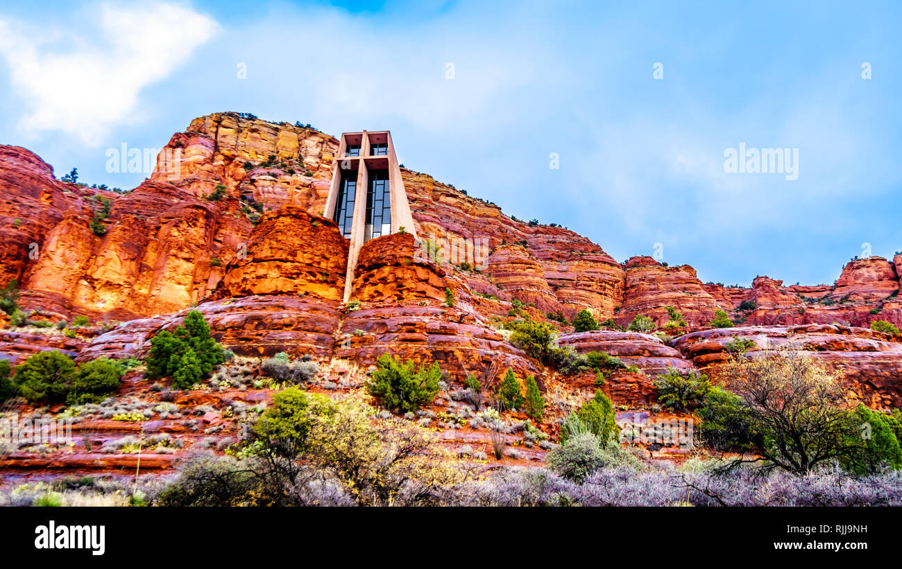 Sedona Red Rock Church High Resolution Stock Photography And Images - Alamy