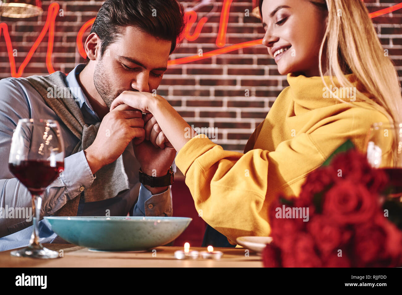 Kiss my hand hires stock photography and images Alamy