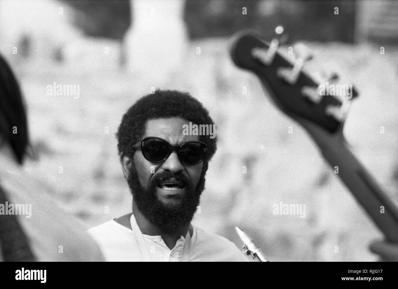 Sonny Rollins in Concert in Chateauvallon, 1973 Stock Photo
