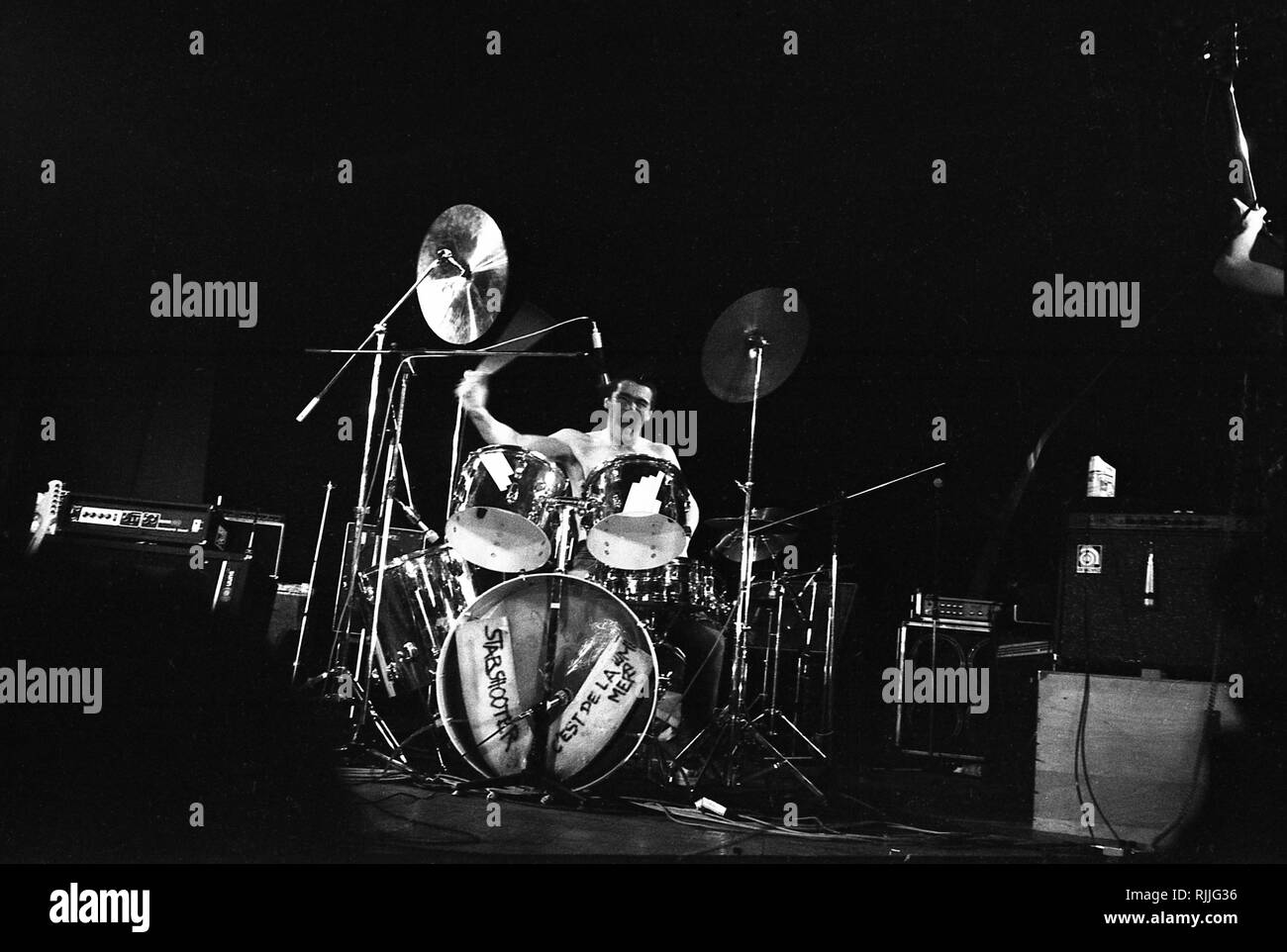 Starshooter Concert in Lyon, 1977 Stock Photo