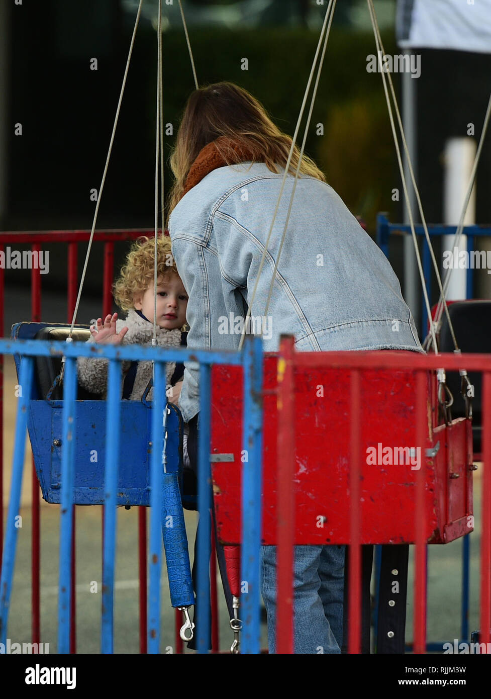 Whitney Port and husband Tim Rosenman take their son Sonny to the