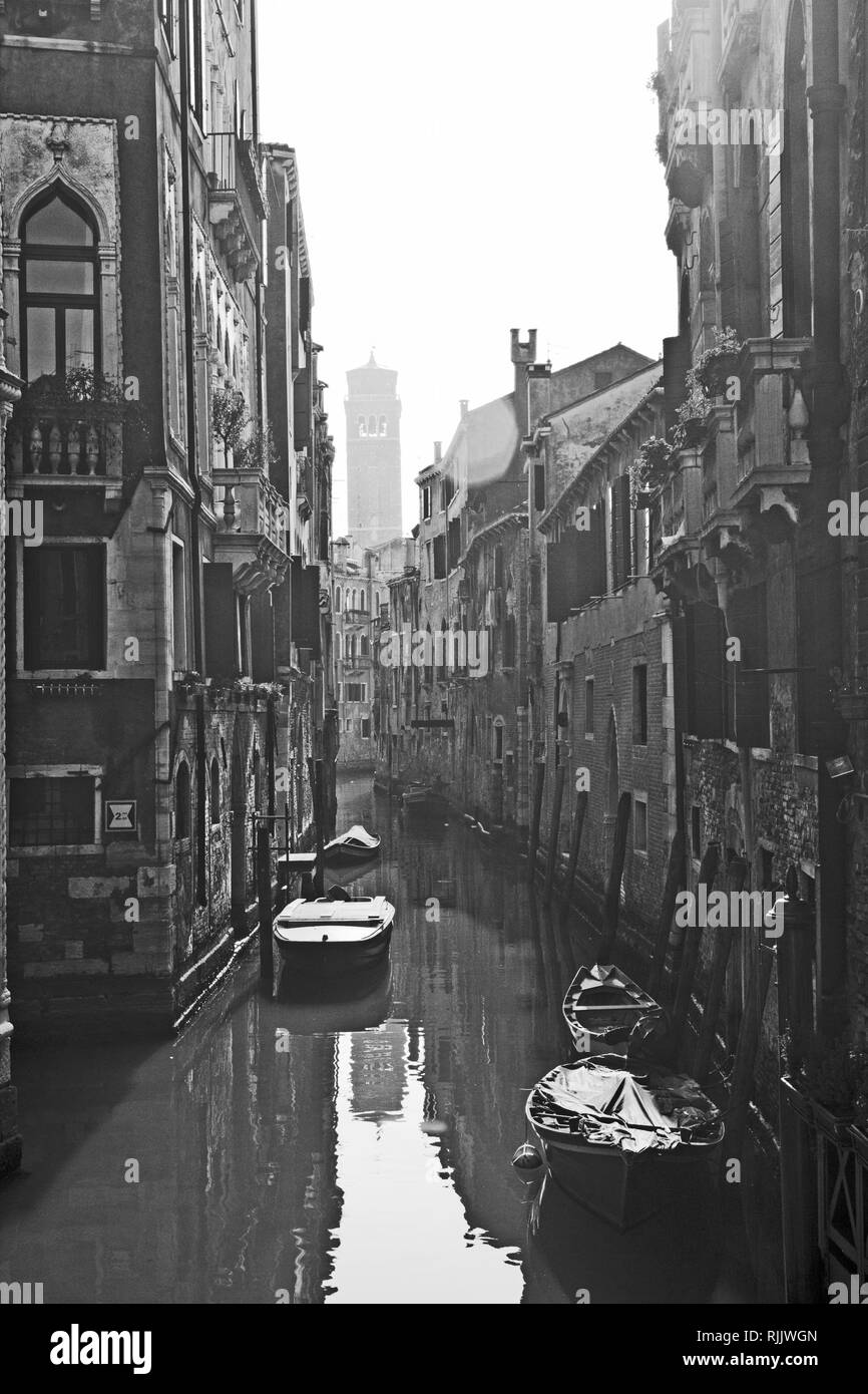 Venice in Black and White Stock Photo Alamy