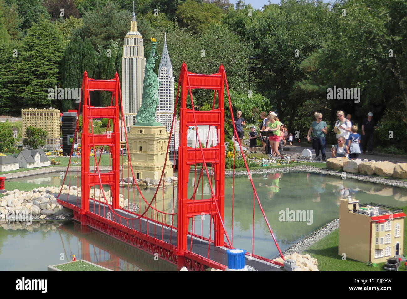 Lego- Golden Gate Bridge Stock Photo - Alamy