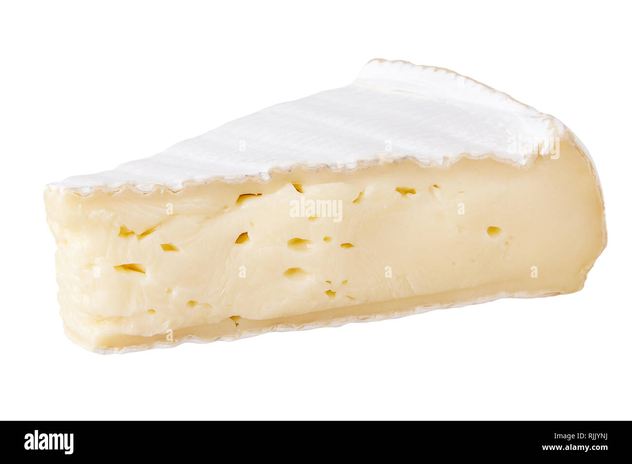 Brie Cheese (Camembert cheese) Isolated On White Stock Photo Alamy
