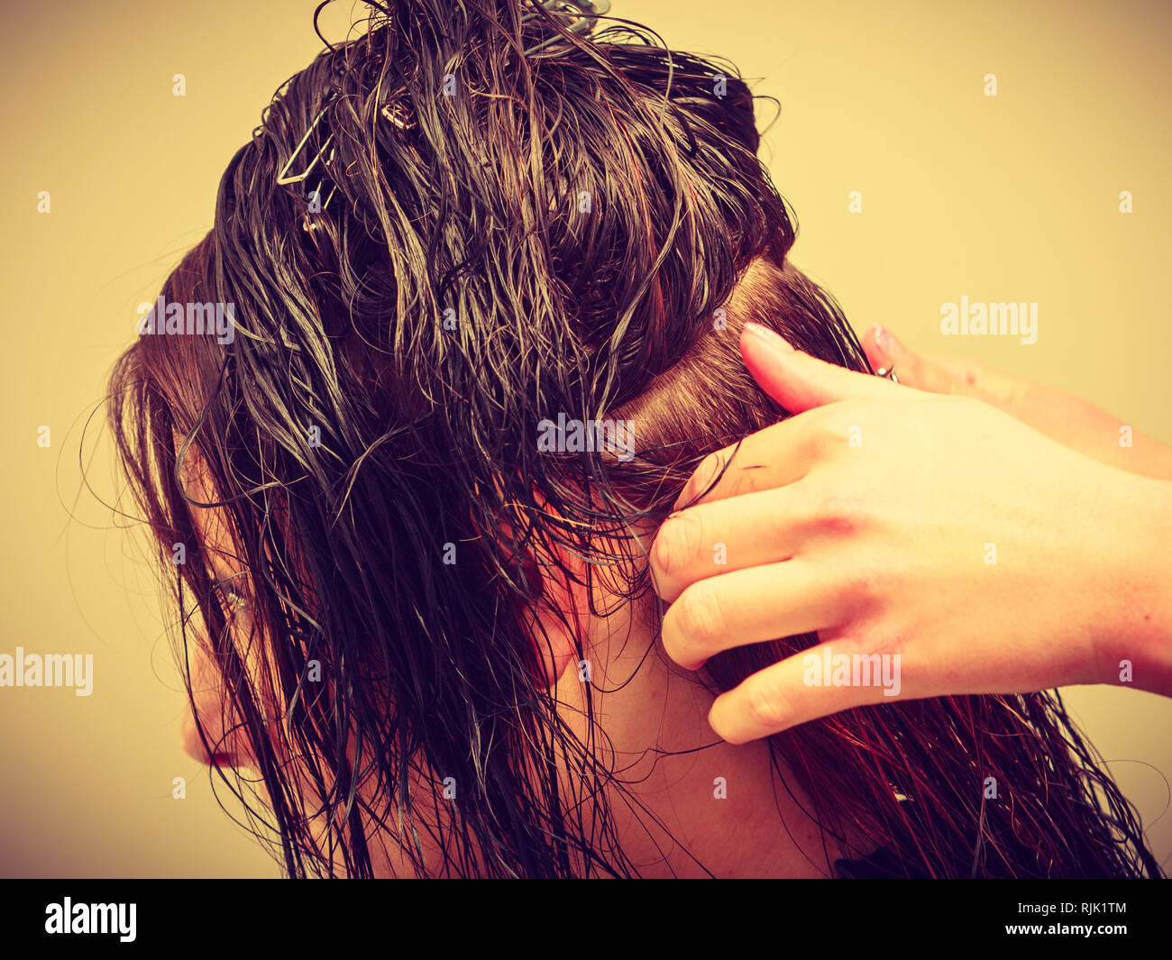 Dry damaged hair hi-res stock photography and images - Page 13 - Alamy Dry damaged hair hi-res stock photography and images - Page 13 - Alamy