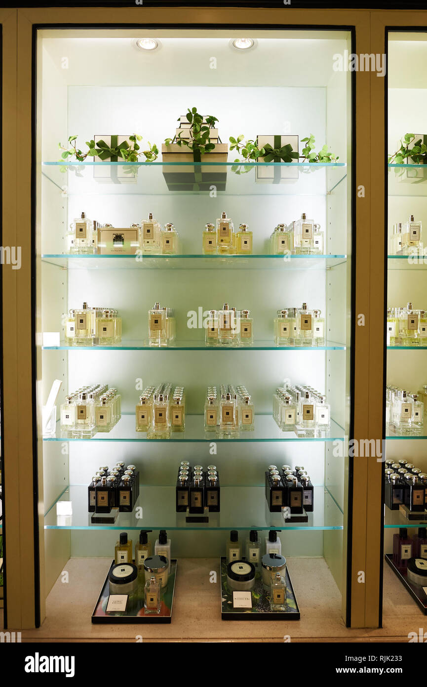 HONG KONG DECEMBER 25, 2015 Jo Malone London store in Hong Kong