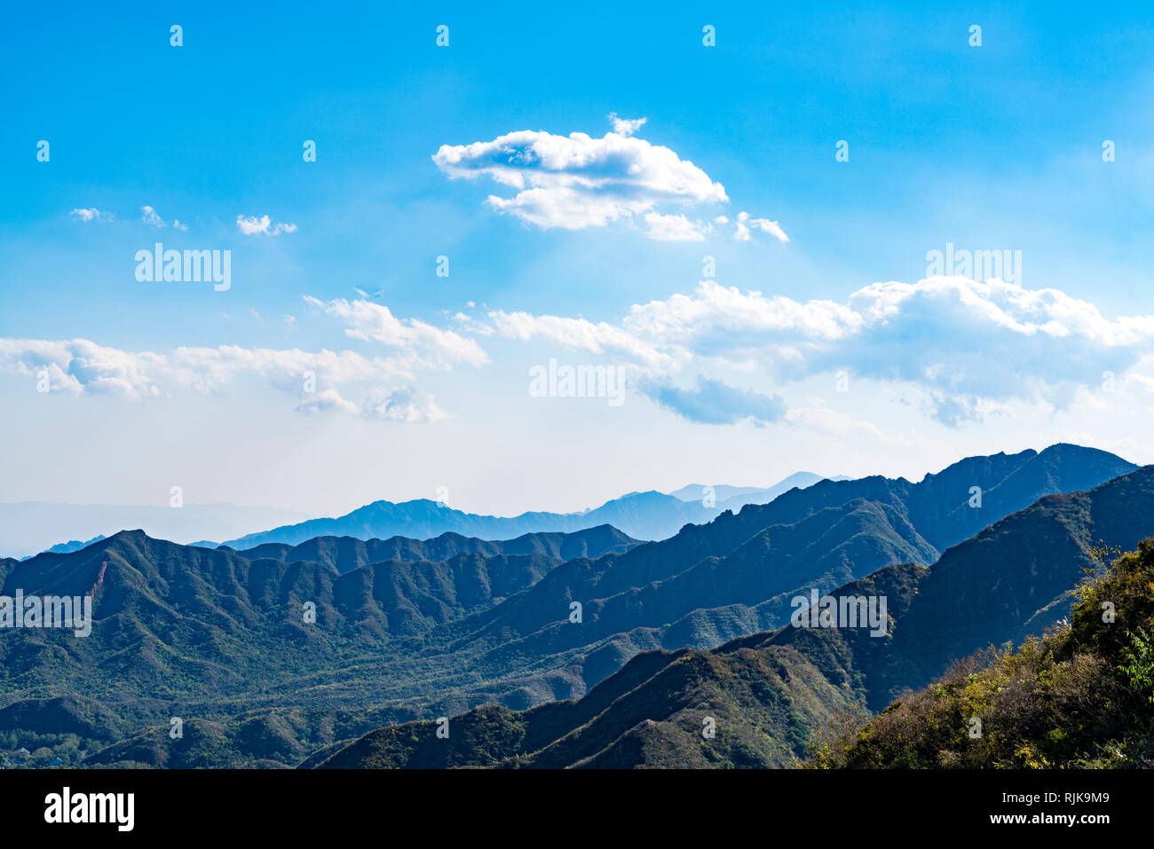 Mountain Ridges Stock Photo