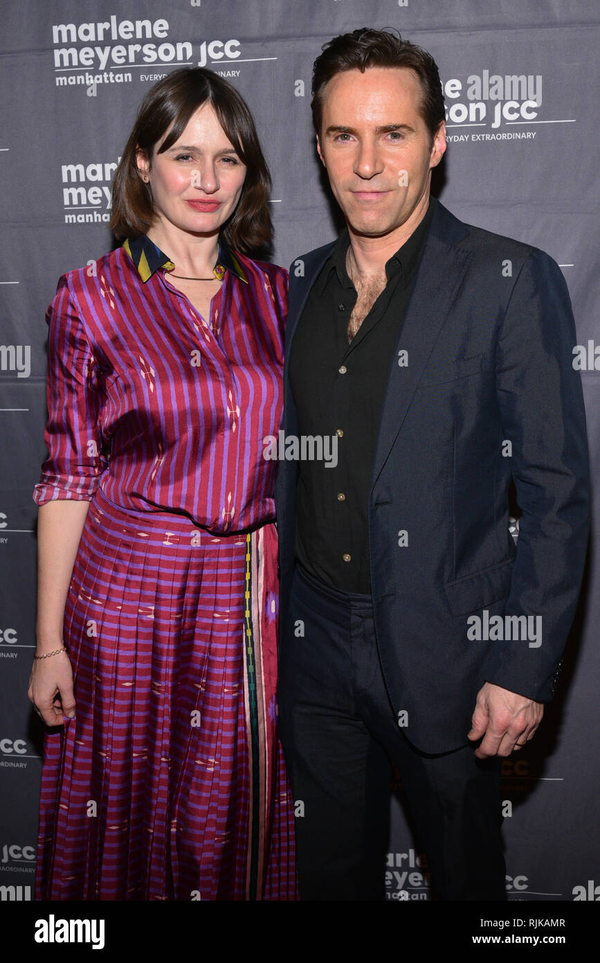 New York, USA. 5th Feb 2019. Emily Mortimer and Alessandro Nivola