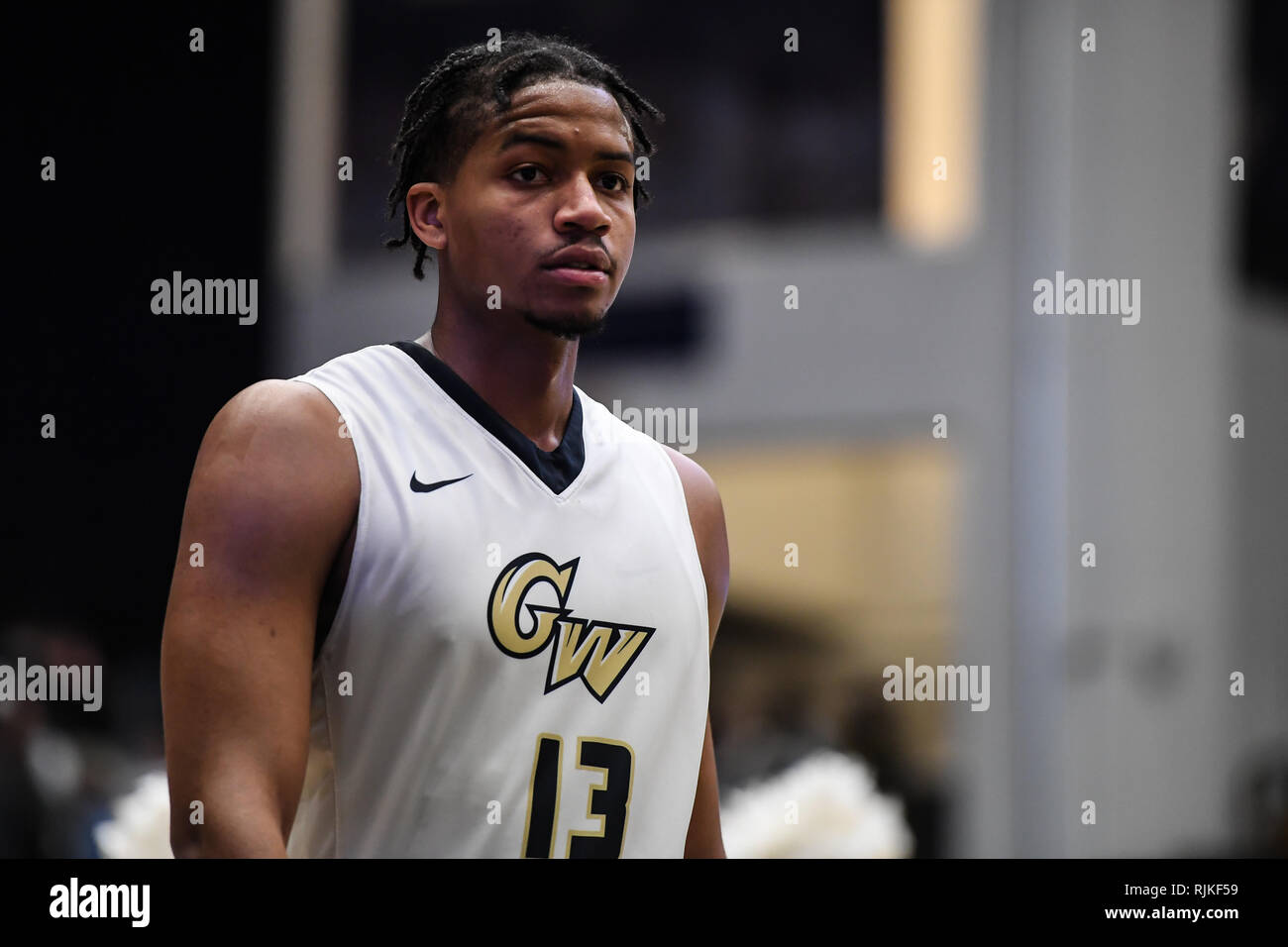 Washington, DC, USA. 11th Jan, 2016. DJ WILLIAMS (13) in action during the game held at the Charles E. Smith Center in Washington, DC. Credit: Amy Sanderson/ZUMA Wire/Alamy Live News Stock Photo