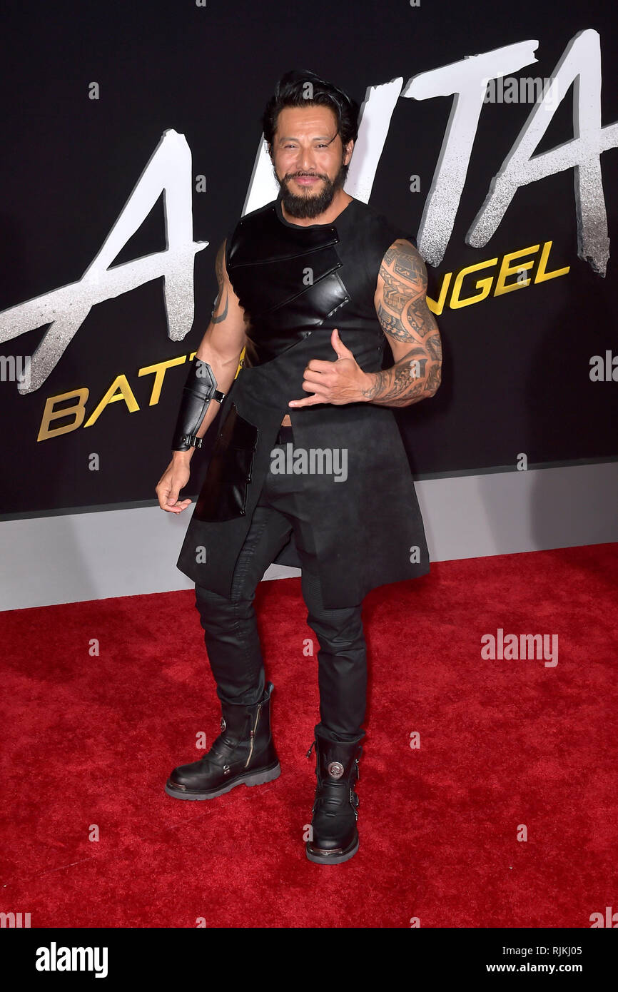 Los Angeles, USA. 05th Feb, 2019. Sam Medina at the premiere of the movie 'Alita: Battle Angel' at the Westwood Village Regency Theater. Los Angeles, 05.02.2019 | usage worldwide Credit: dpa/Alamy Live News Stock Photo