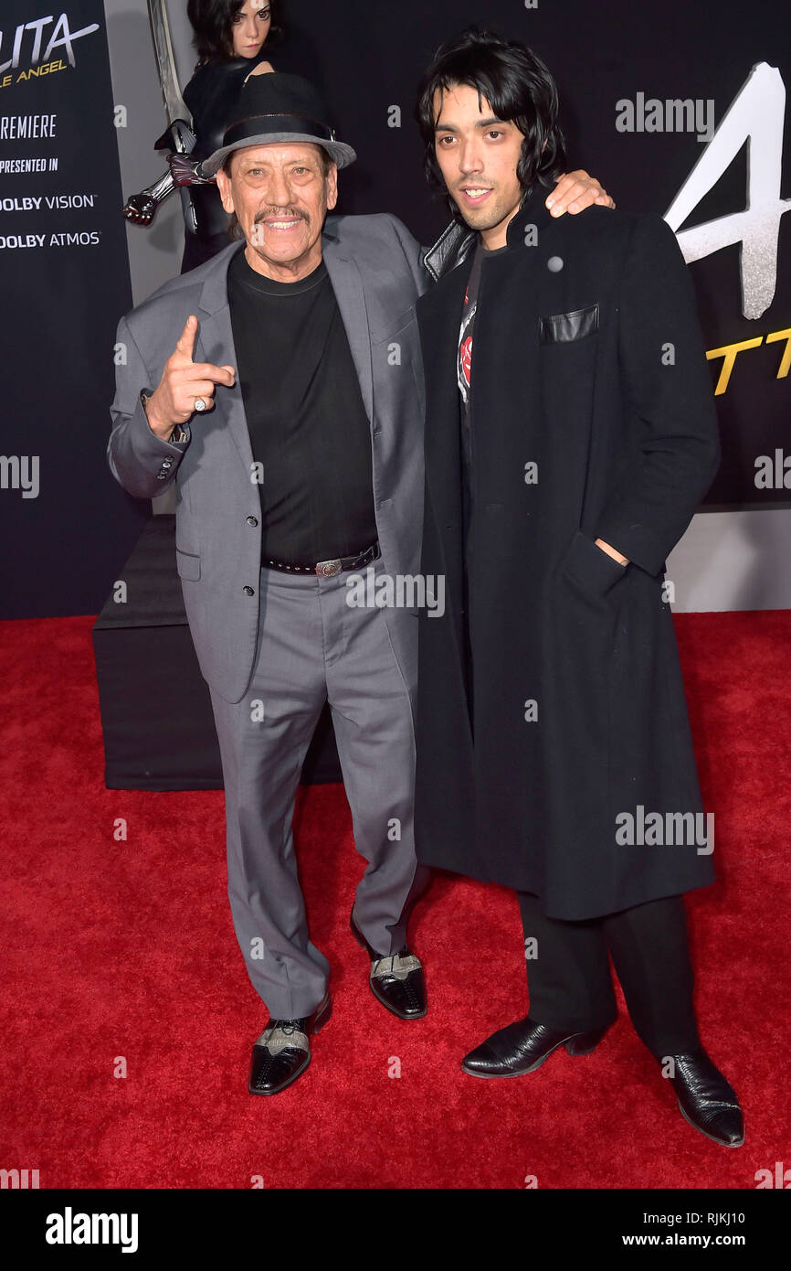 Los Angeles, USA. 05th Feb, 2019. Danny Trejo with son Gilbert Trejo at ...