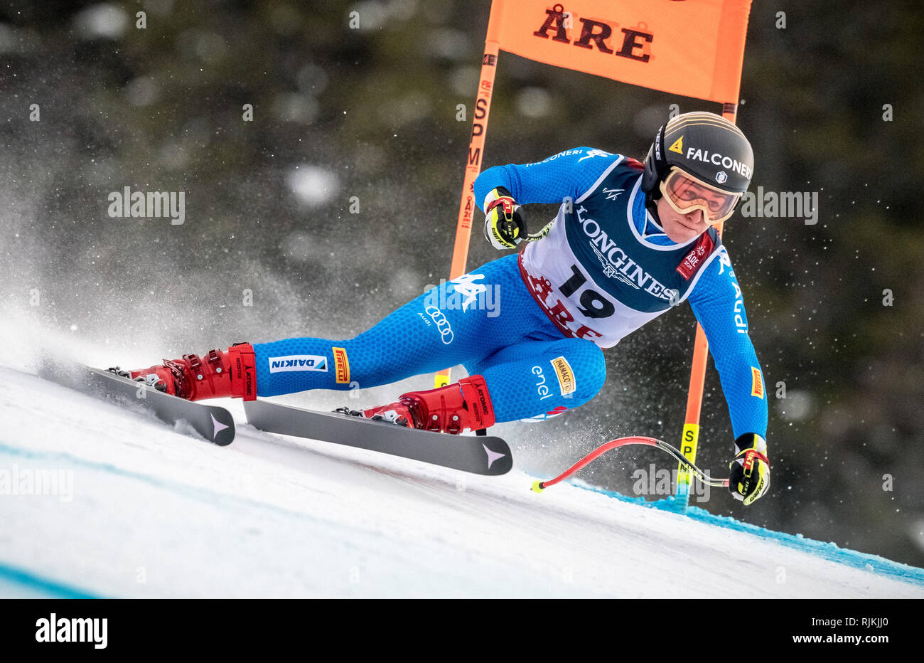 Are, Sweden. 07th Feb, 2019. Alpine skiing, world championship