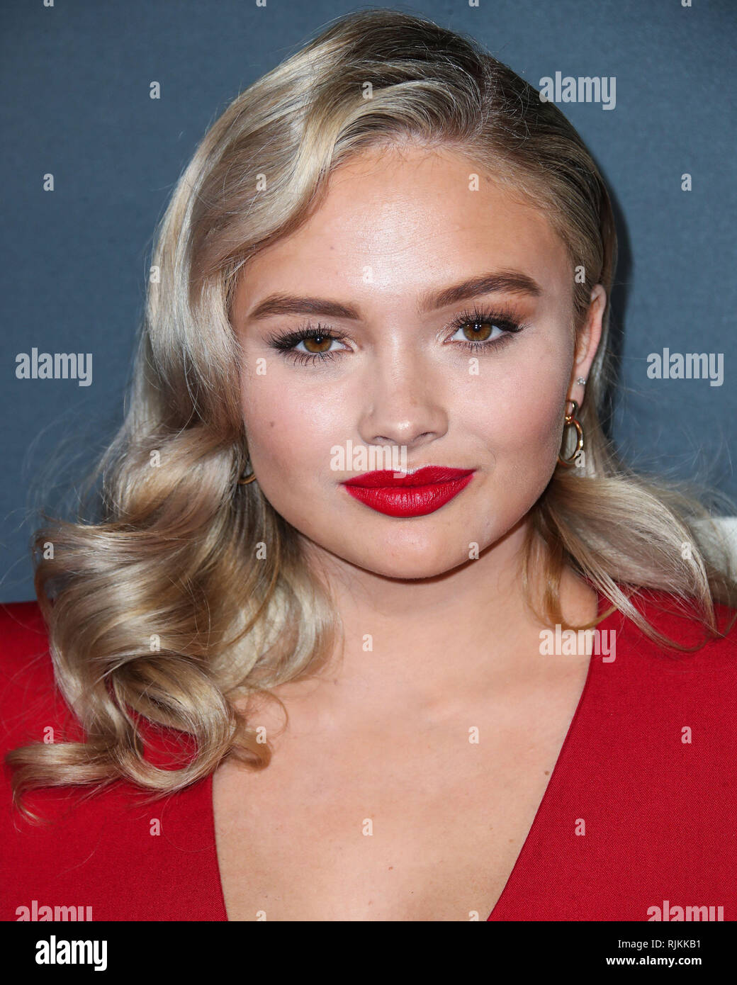 PASADENA, LOS ANGELES, CA, USA - FEBRUARY 06: Actress Natalie Alyn Lind