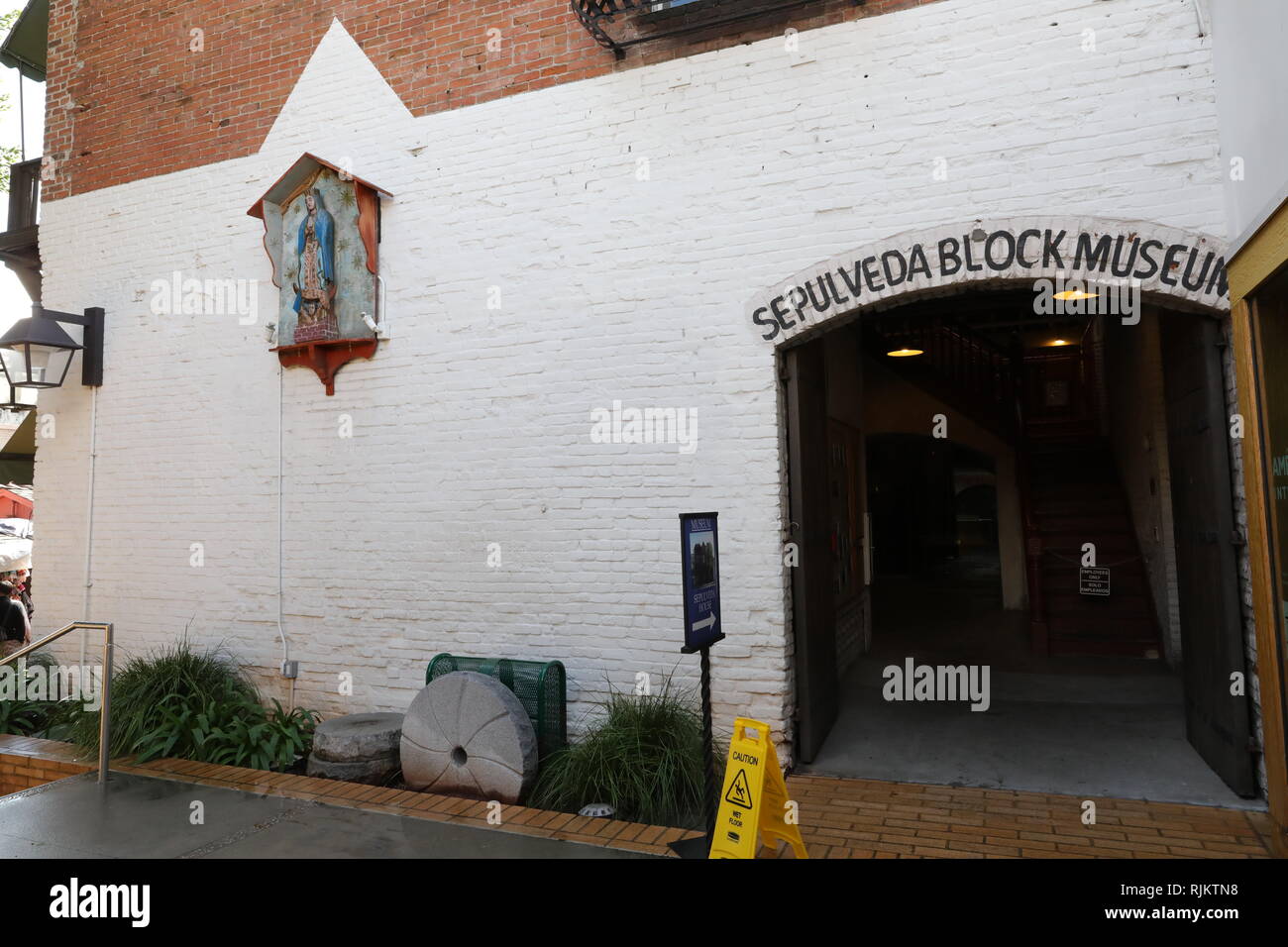 Los Angeles, CA / USA - 2/5/2019: Sepulveda House Museum in Los Angeles Stock Photo