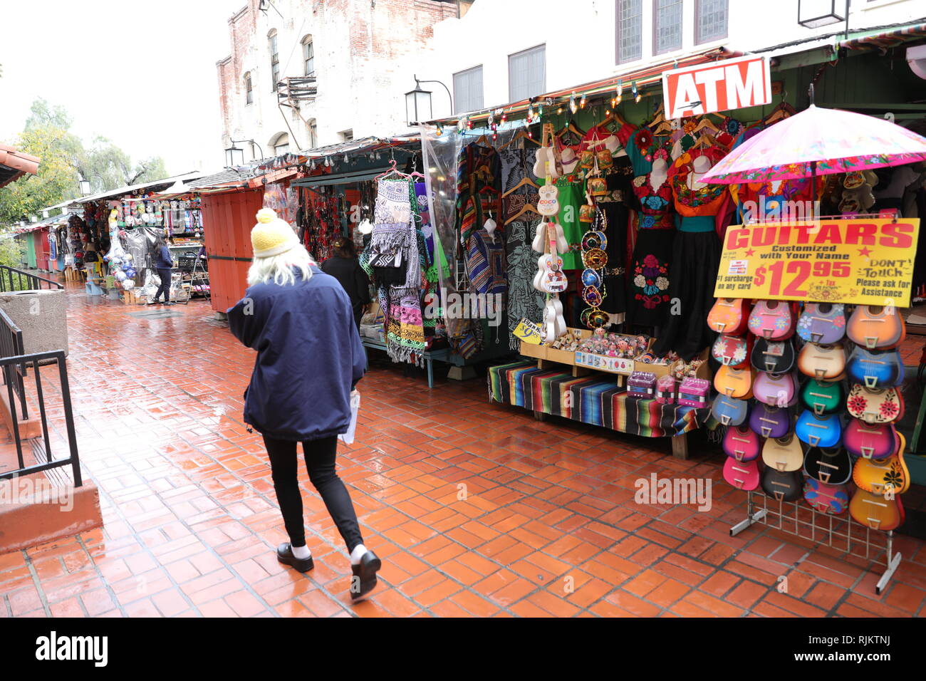 Olvera Street (Calle Olvera or Placita Olvera) is a historic district
