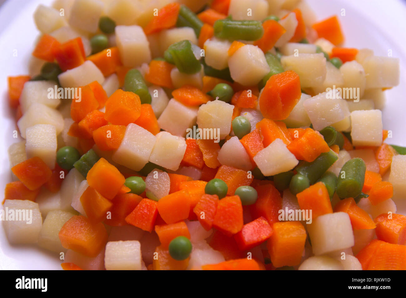 Macedoine cut vegetables hires stock photography and images Alamy