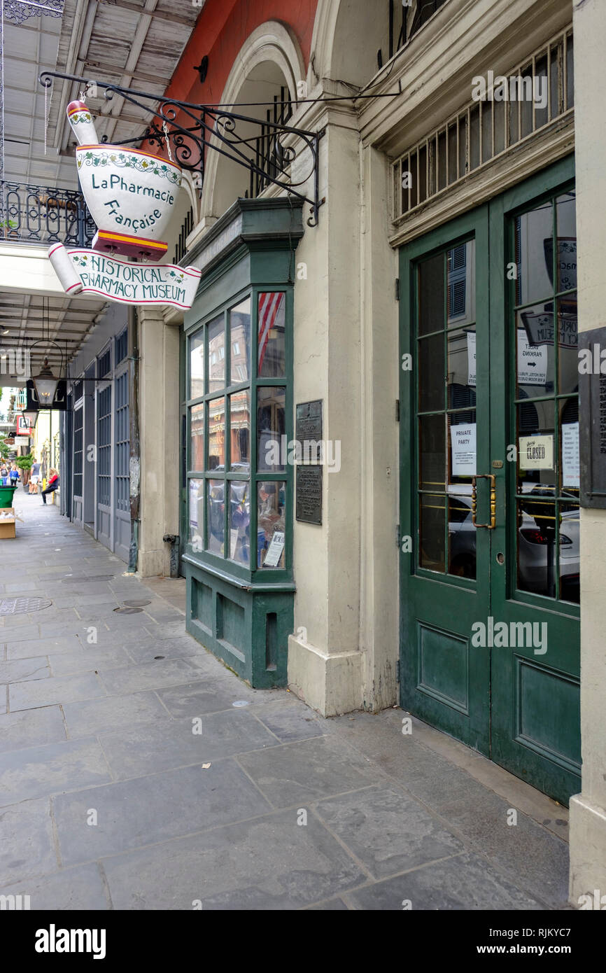 New Orleans Historical Pharmacy Museum, Apothecary, Chartres Street