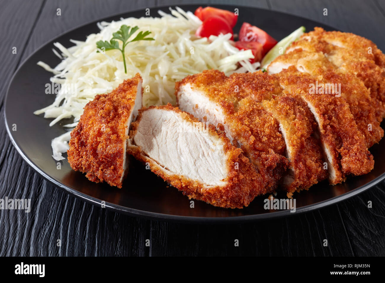 Shredded Cabbage Salad - Japanese Salad for Tonkatsu