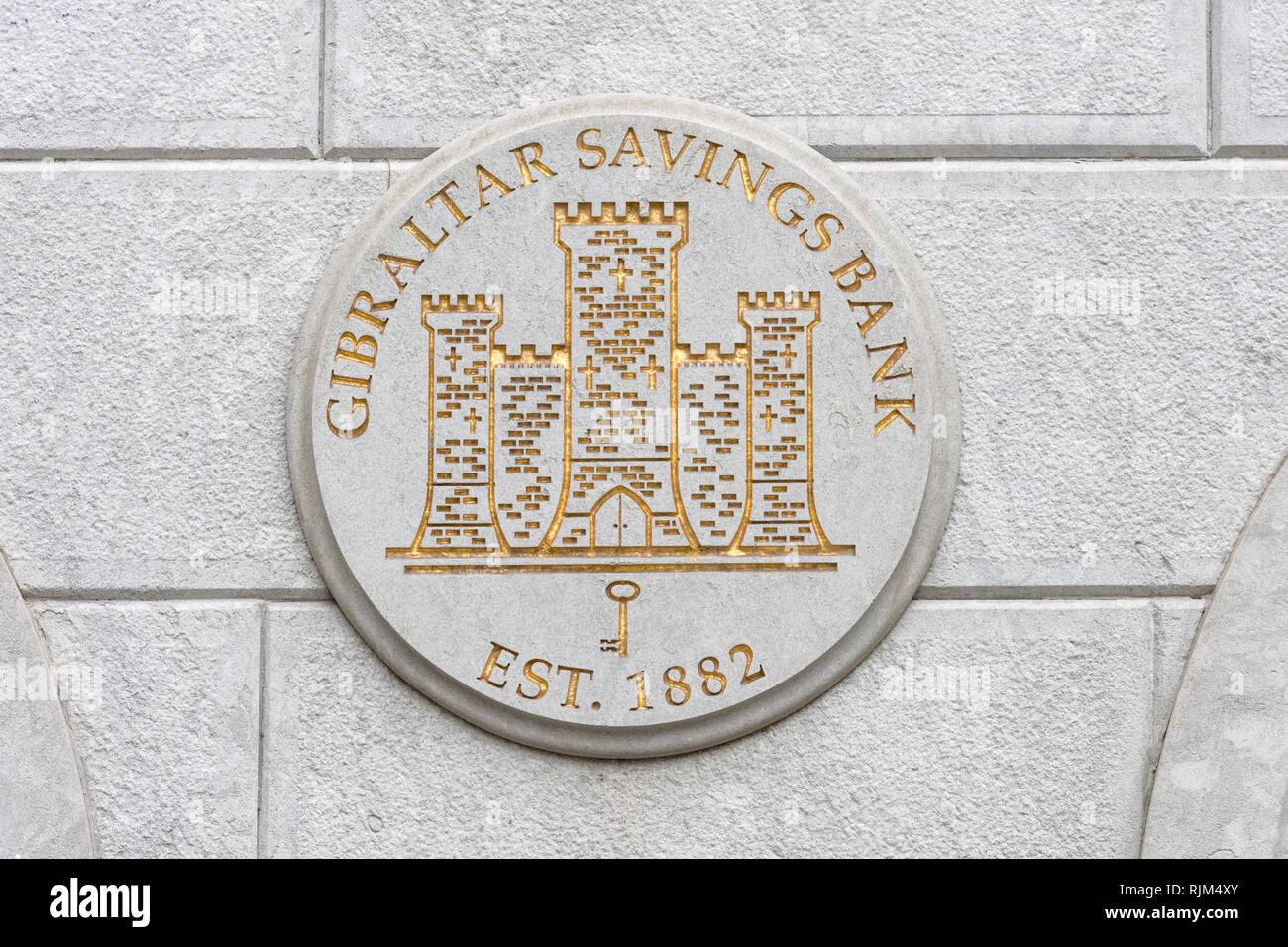 Gibraltar Savings Bank Plaque Stock Photo Alamy gibraltar-savings-bank-plaque-stock-photo-alamy