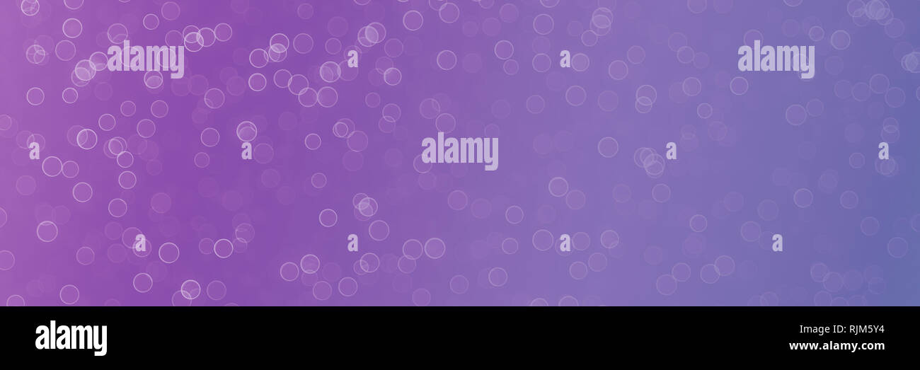 Bokeh background panorama banner from summer night light texture Stock Photo