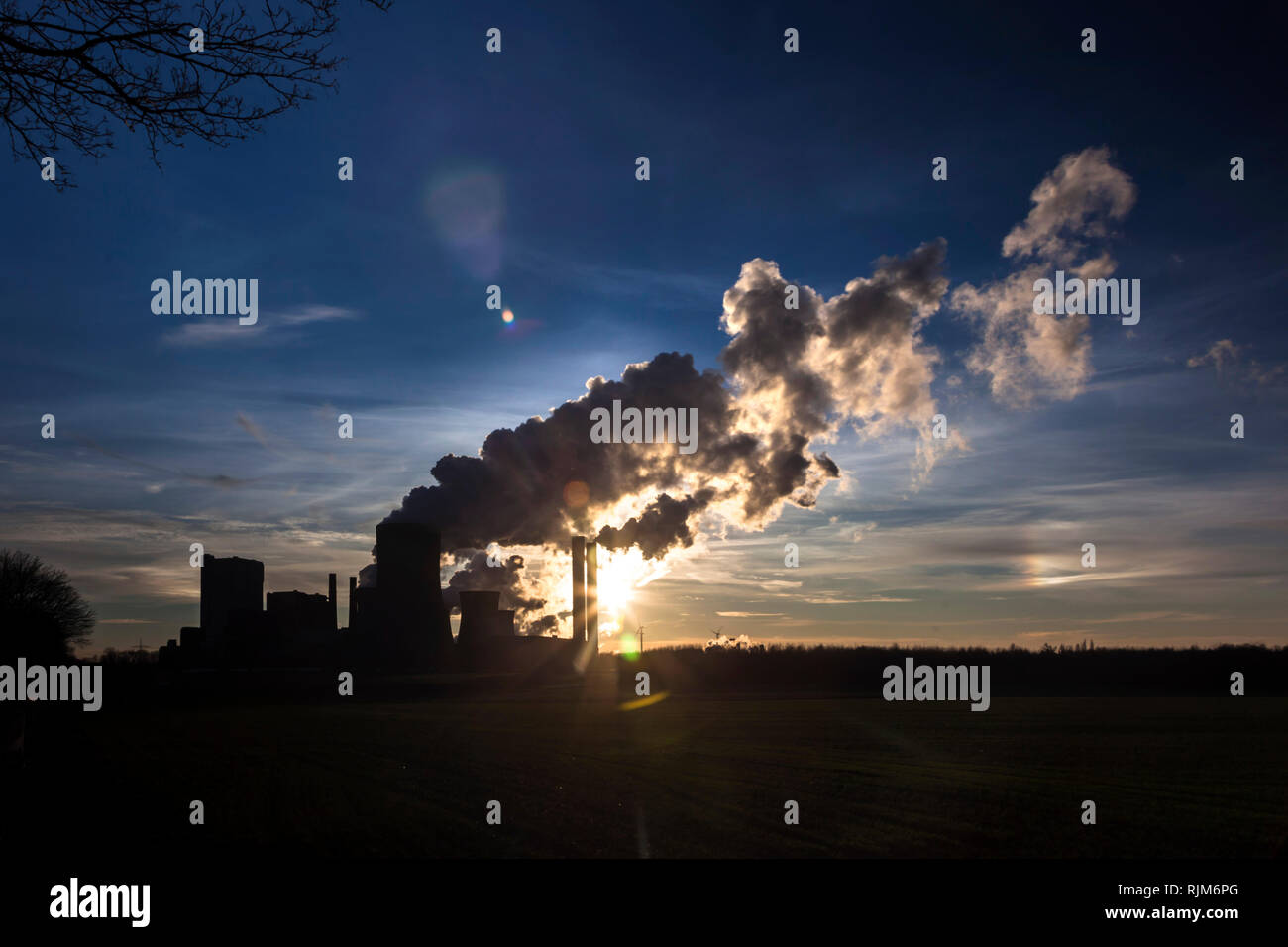 Niederaussem power station hi-res stock photography and images - Alamy