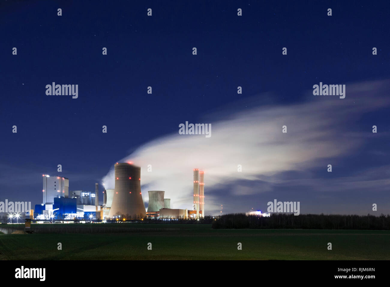 Rwe power ag niederaussem power plant hi-res stock photography and ...