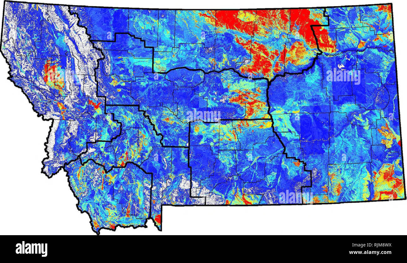 Map of malta montana hires stock photography and images Alamy