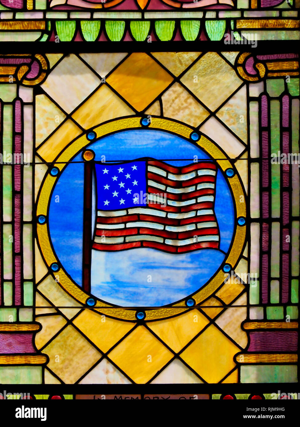 Stained Glass Window, Islesford Congregational Church, Little Cranberry