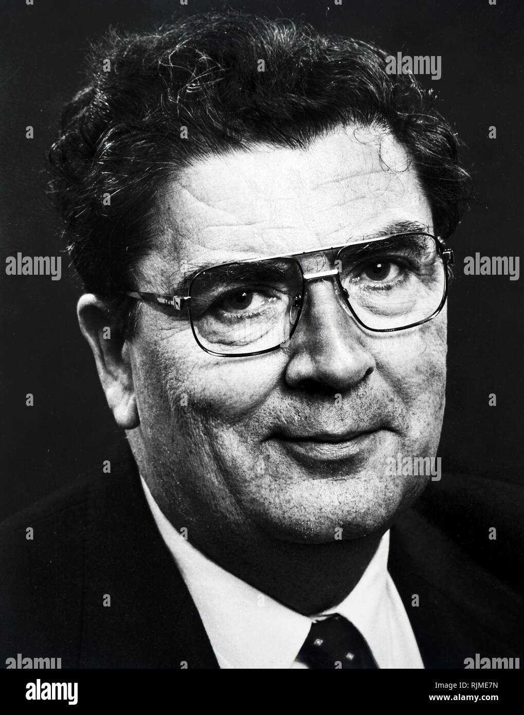 John Hume, (born 18 January 1937); Irish former politician from Derry, Northern Ireland. He was a founding member of the Social Democratic and Labour Party, and was co-recipient of the 1998 Nobel Peace Prize, Stock Photo